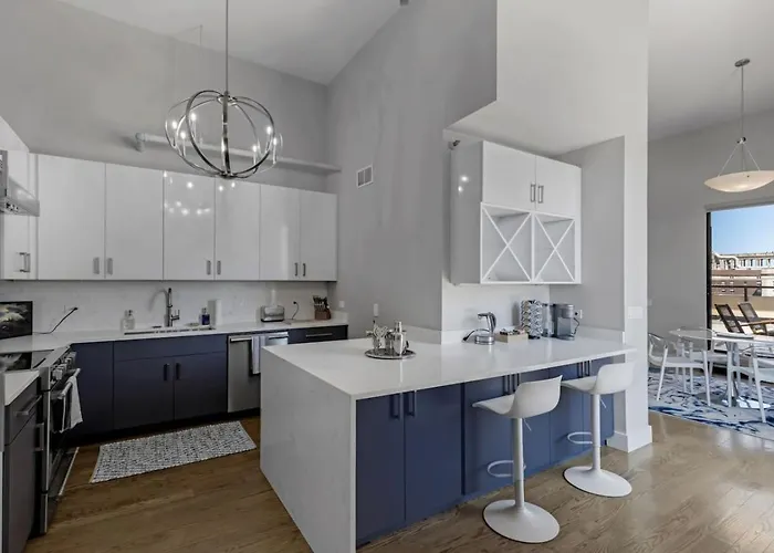 Apartment Downtown Penthouse 11parking Gym Pvt Patio Chicago